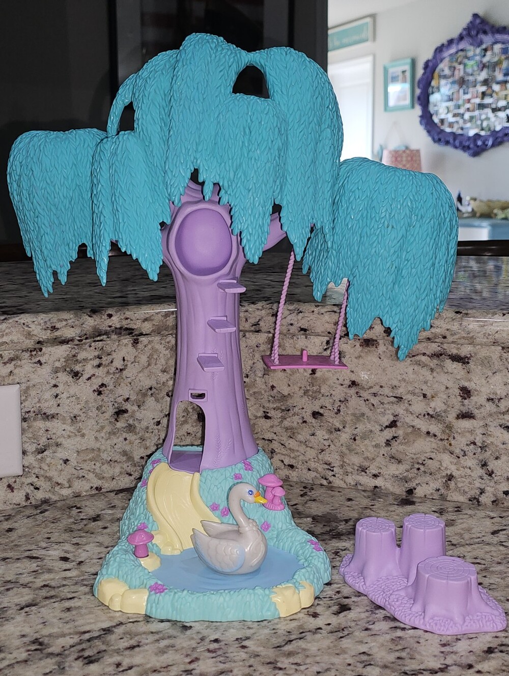2003 Partial Barbie Swan Lake Play Set